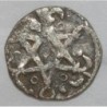 FLANDRE - PETIT DENIER OU MAILLE DE LA VILLE DE YPRES ( BELGIQUE )  ARGENT - TB+