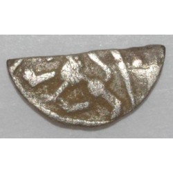 FLANDRE - DEMI MAILLE DE LA VILLE DE YPRES ( BELGIQUE )  ARGENT - TTB