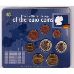GERMANY - Coin set 8 coins...