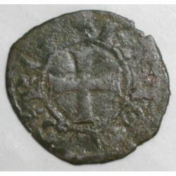 EVREUX ( 27 ) - CHARLES II LE MAUVAIS - 1349 - 1387 - DENIER TOURNOIS